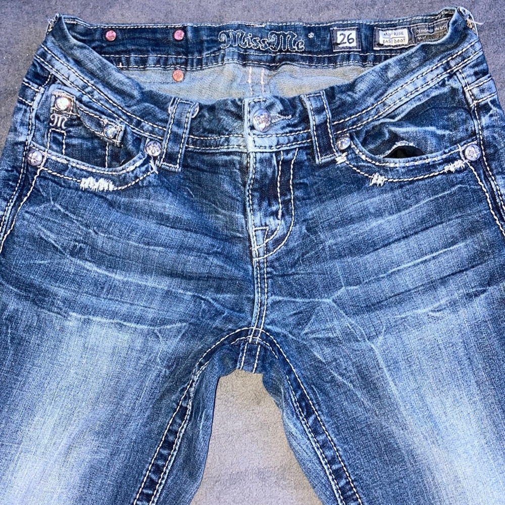 MISS ME mid rise bootcut jeans - Picture 2 of 9